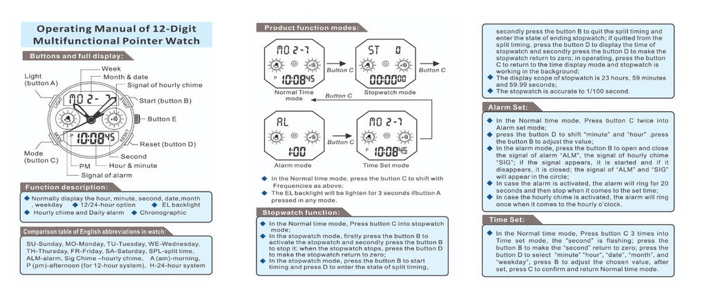 Sports Chronograph Men & Boys Watch