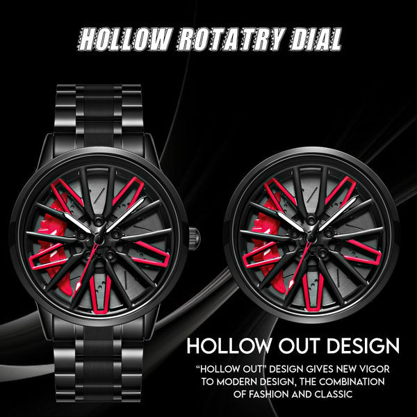 Vortex Series Wheel Rolling Men’s Watch