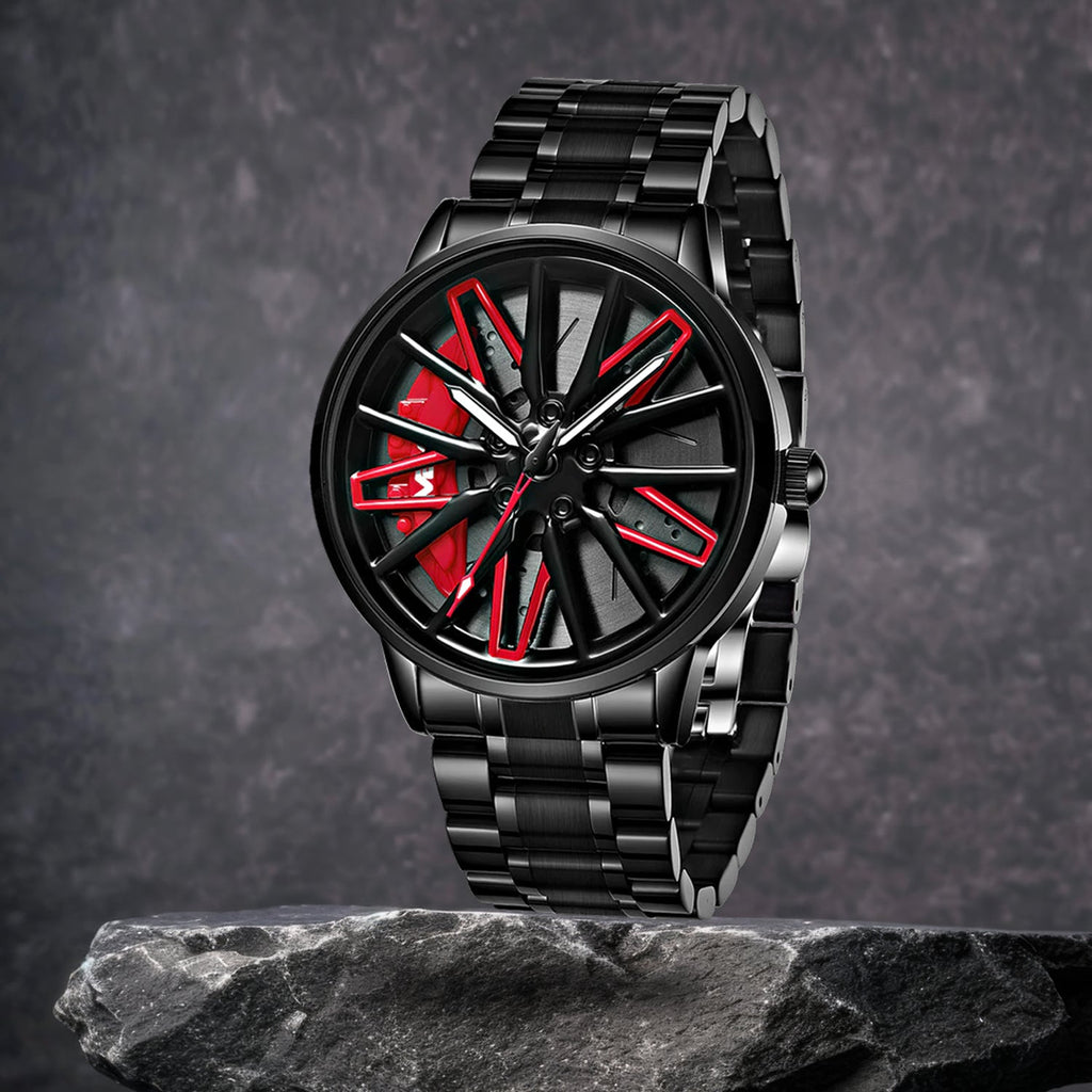 Vortex Series Wheel Rolling Men’s Watch