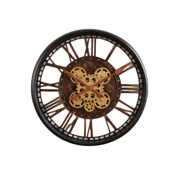Gear-Train moving Mechanism luxury wall clock